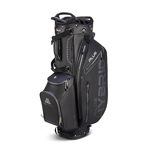 Big Max Dri Lite Hybrid Plus Golf Stand Bag for Golfers, Waterproof & Lightweight, Fits Push Carts, 14 Way Divider
| Bi
